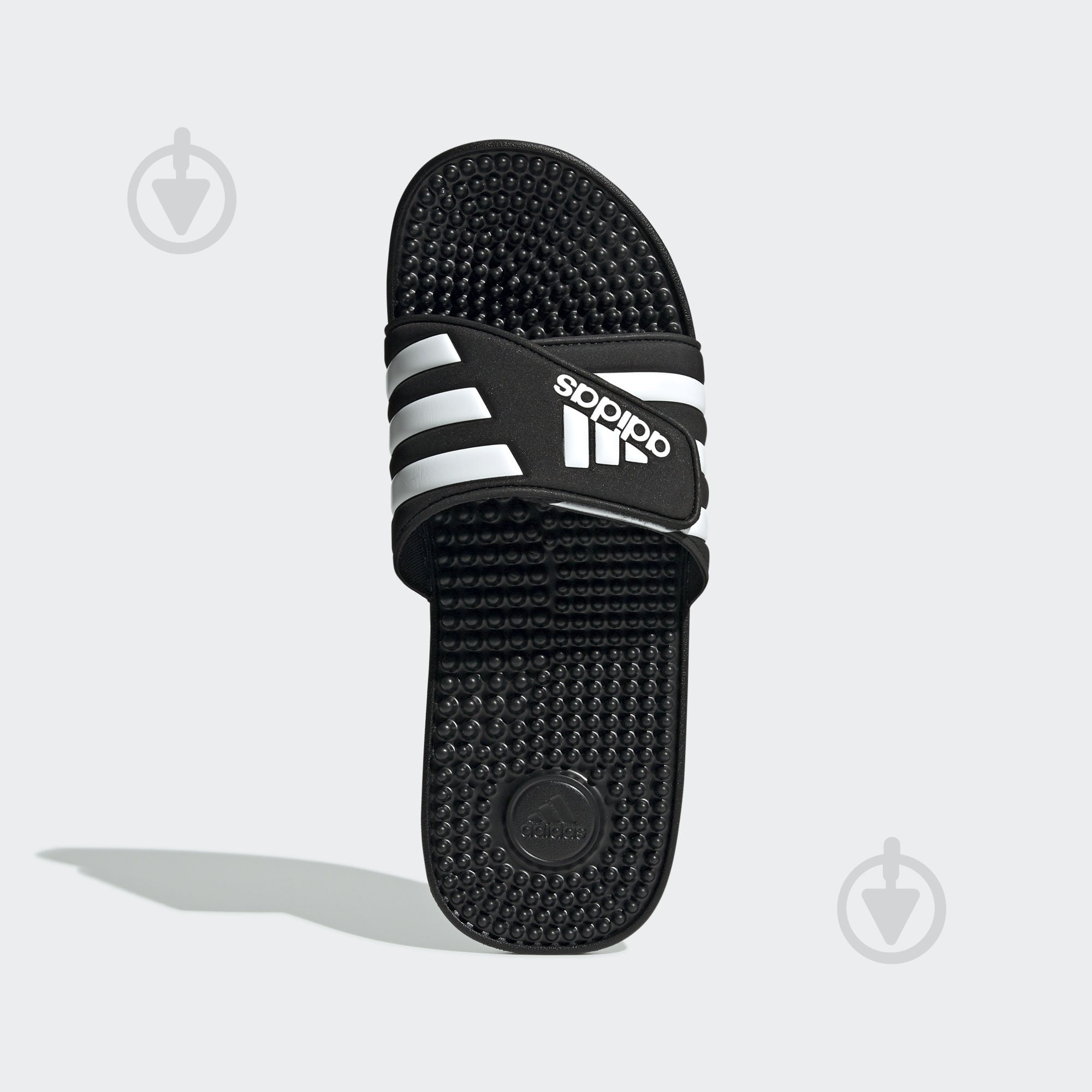 ᐉ Шльопанці Adidas ADISSAGE F35580 р.40 2/3 чорний • Краща ціна в