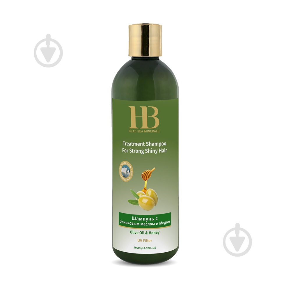Шампунь Health and Beauty для сухого та ламкого волосся з оливковою олією та медом 400 мл - фото 2