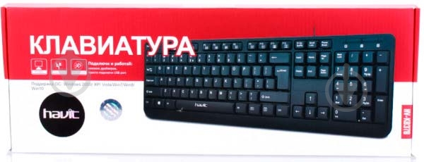 Клавиатура Havit HV-KB378 (23720) black - фото 3 Клавиатура Havit HV-KB378 (23720) black - фото 3