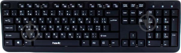 Клавиатура Havit HV-KB378 (23720) black - фото 1 Клавиатура Havit HV-KB378 (23720) black - фото 1