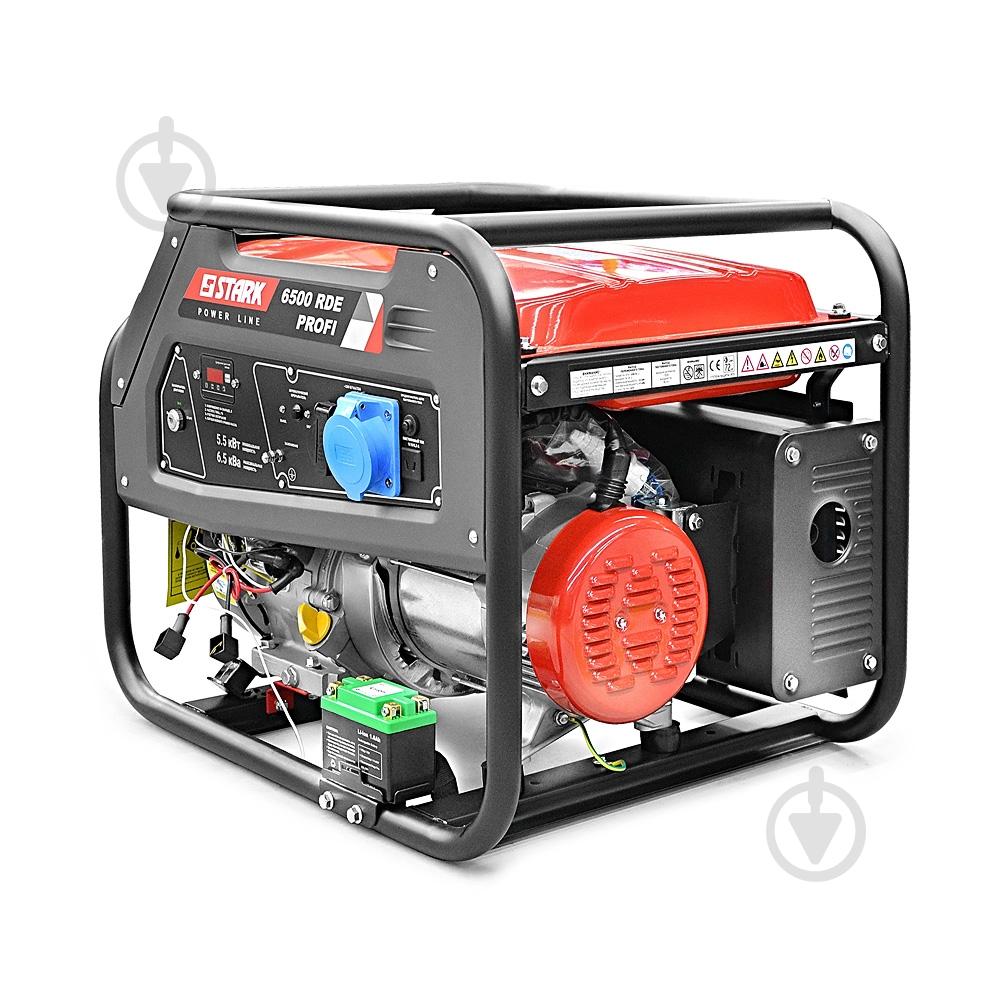 Генератор бензиновый Stark 6500 RDE Profi 5,5 кВт / 6,5 кВт 230 В 240550020 - фото 2