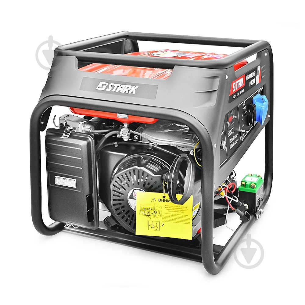 Генератор бензиновый Stark 6500 RDE Profi 5,5 кВт / 6,5 кВт 230 В 240550020 - фото 4