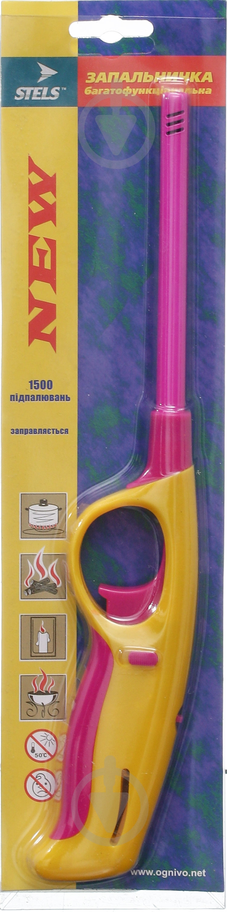 Зажигалка бытовая STELS WB-108 - фото 2 Зажигалка бытовая STELS WB-108 - фото 2