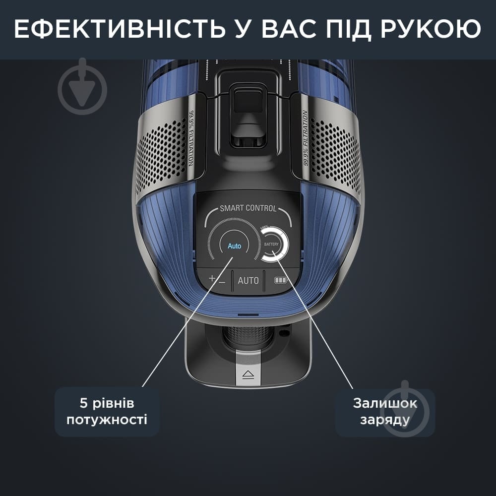 Пылесос аккумуляторный Rowenta X-Force Flex 12.60 Auto Aqua RH98C0WO - фото 6 Пылесос аккумуляторный Rowenta X-Force Flex 12.60 Auto Aqua RH98C0WO - фото 6