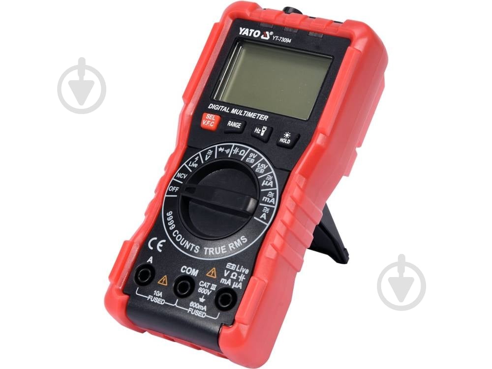 Мультиметр цифровой YATO YT-73094 - фото 2