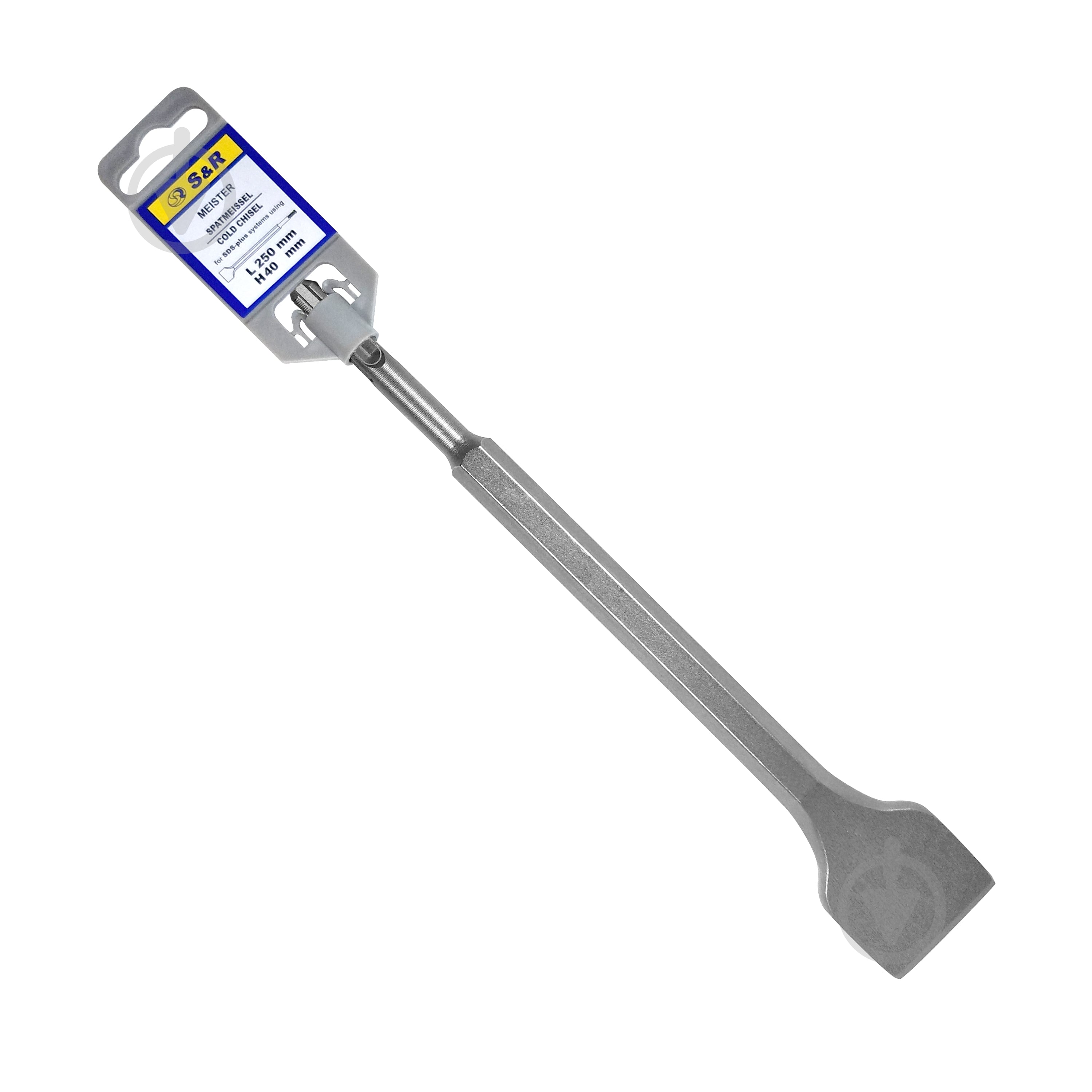 Зубило S&R SDS-plus 40x250 мм 114203250 - фото 1