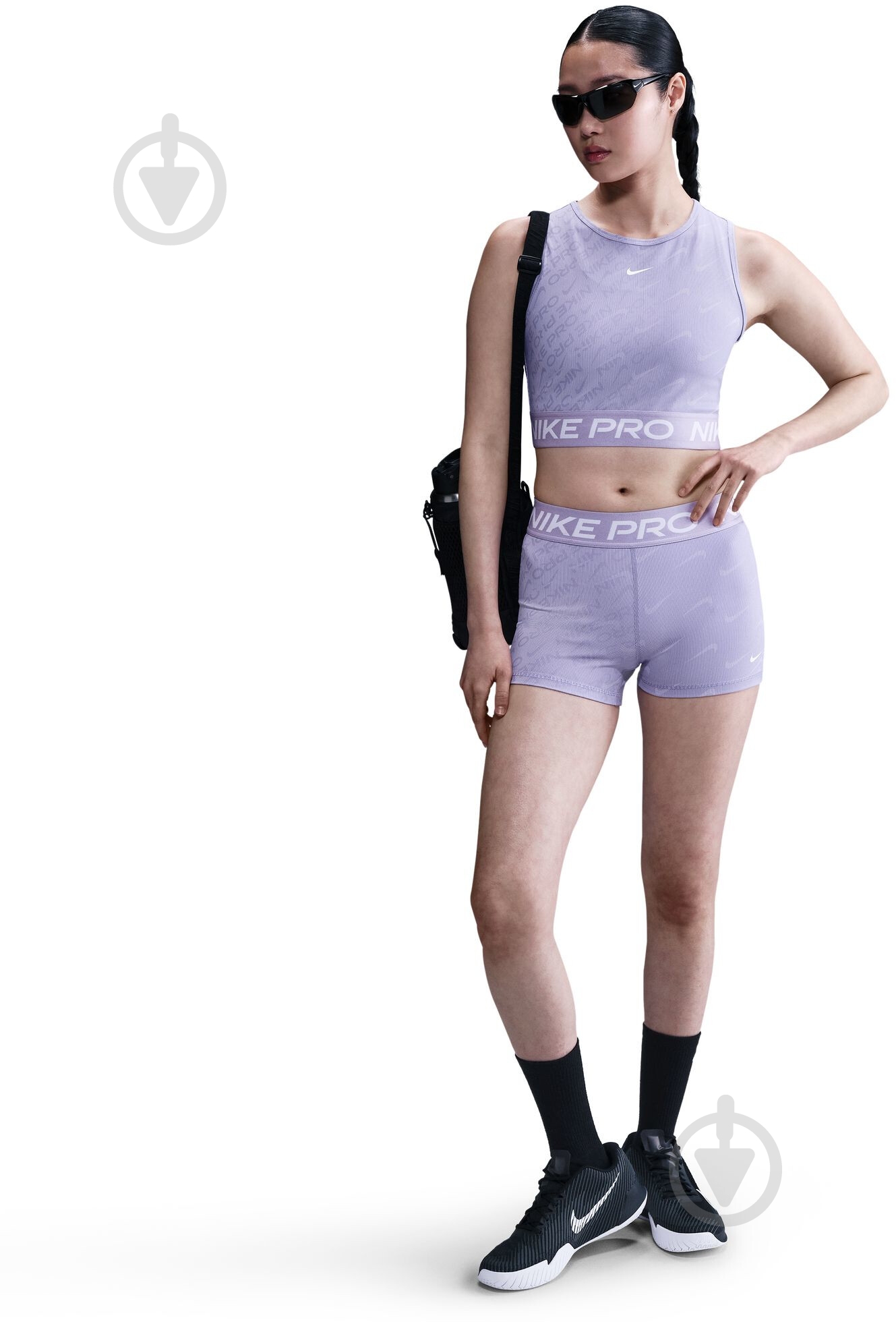 Топ Nike W NP DF CROP TANK AOP HQ5683-533 р.S фіолетовий - фото 2 Топ Nike W NP DF CROP TANK AOP HQ5683-533 р.S фіолетовий - фото 2