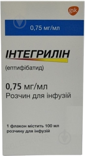 Интегрилин раствор 0,75 мг 100 мл - фото 1