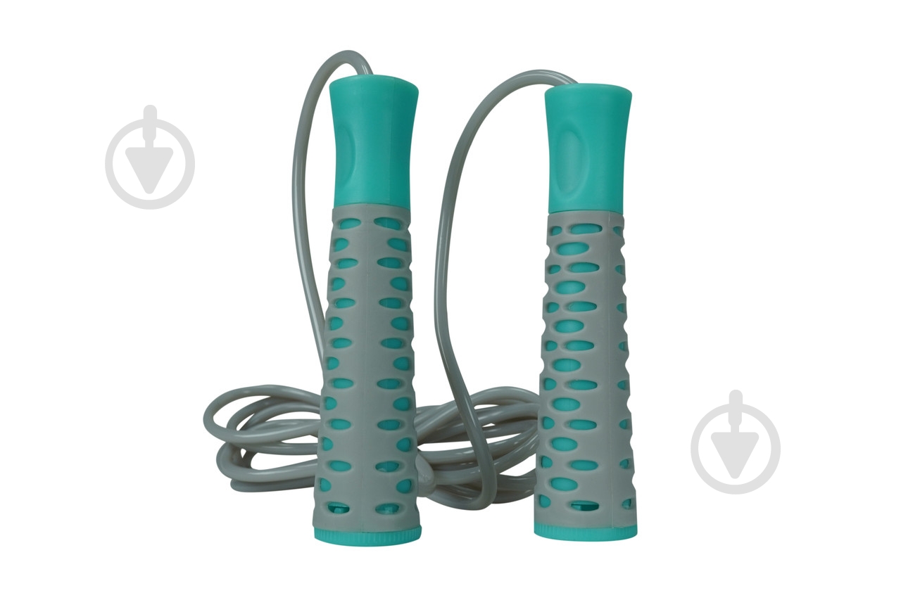 Скакалка PowerPlay серая PP_4206_Grey - фото 3