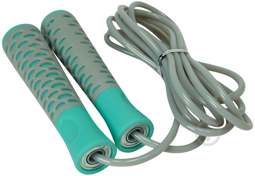 Скакалка PowerPlay серая PP_4206_Grey - фото 1