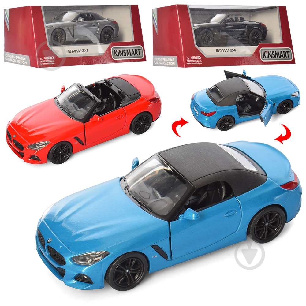 Автомобіль Kinsmart BMW Z4 KT5419W - фото 1