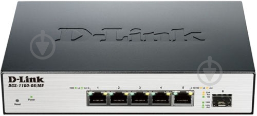 Коммутатор D-Link DGS-1100-06/ME - фото 1