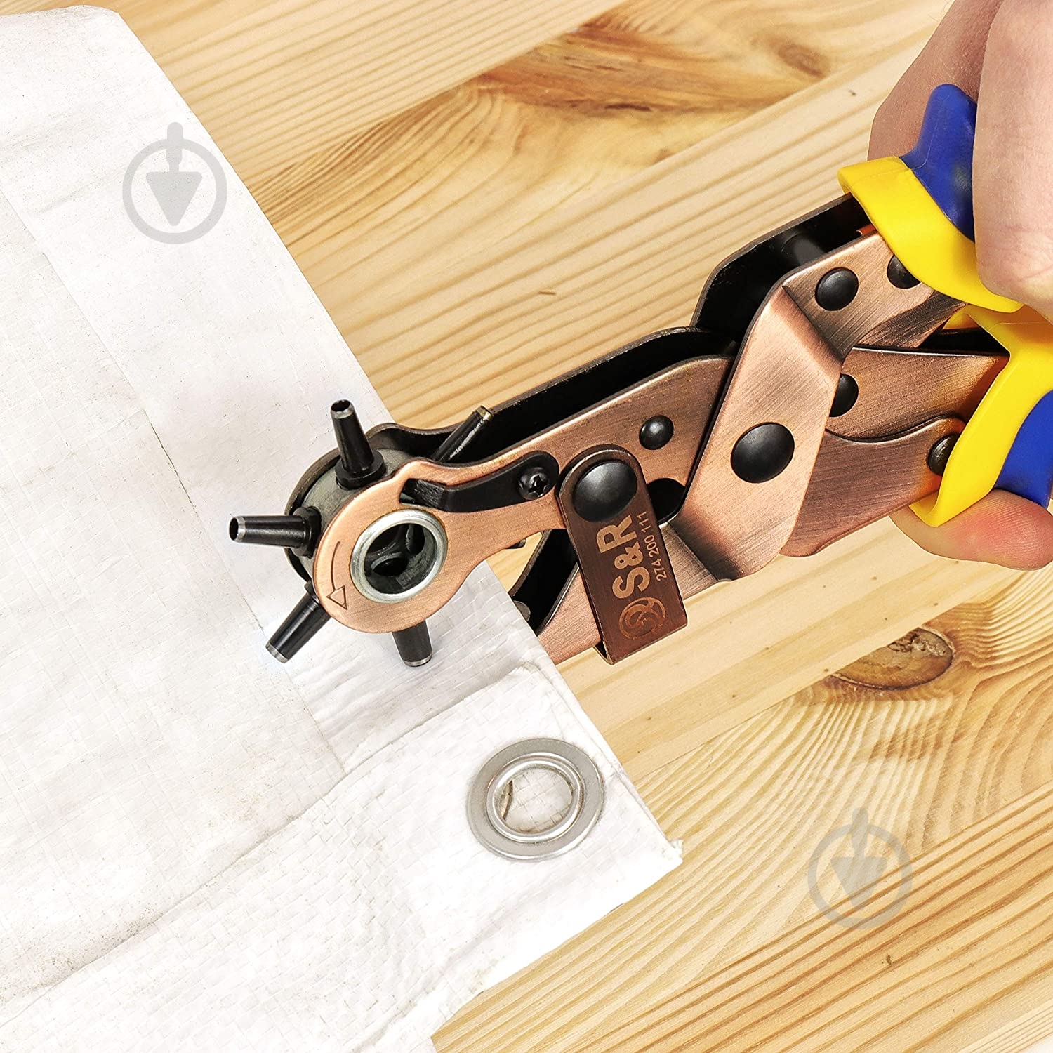 Дырокол S&R Профи 250 мм 274200111 - фото 5