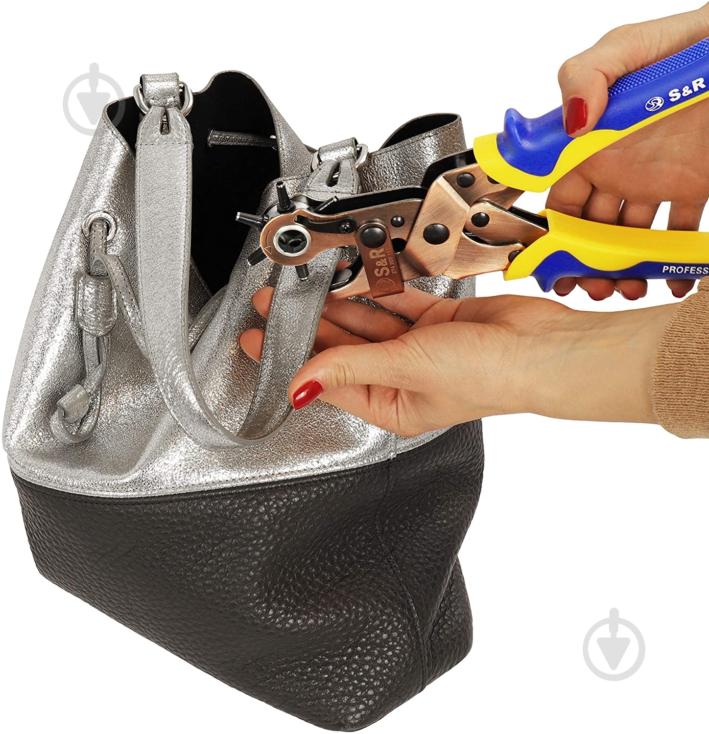 Дырокол S&R Профи 250 мм 274200111 - фото 6