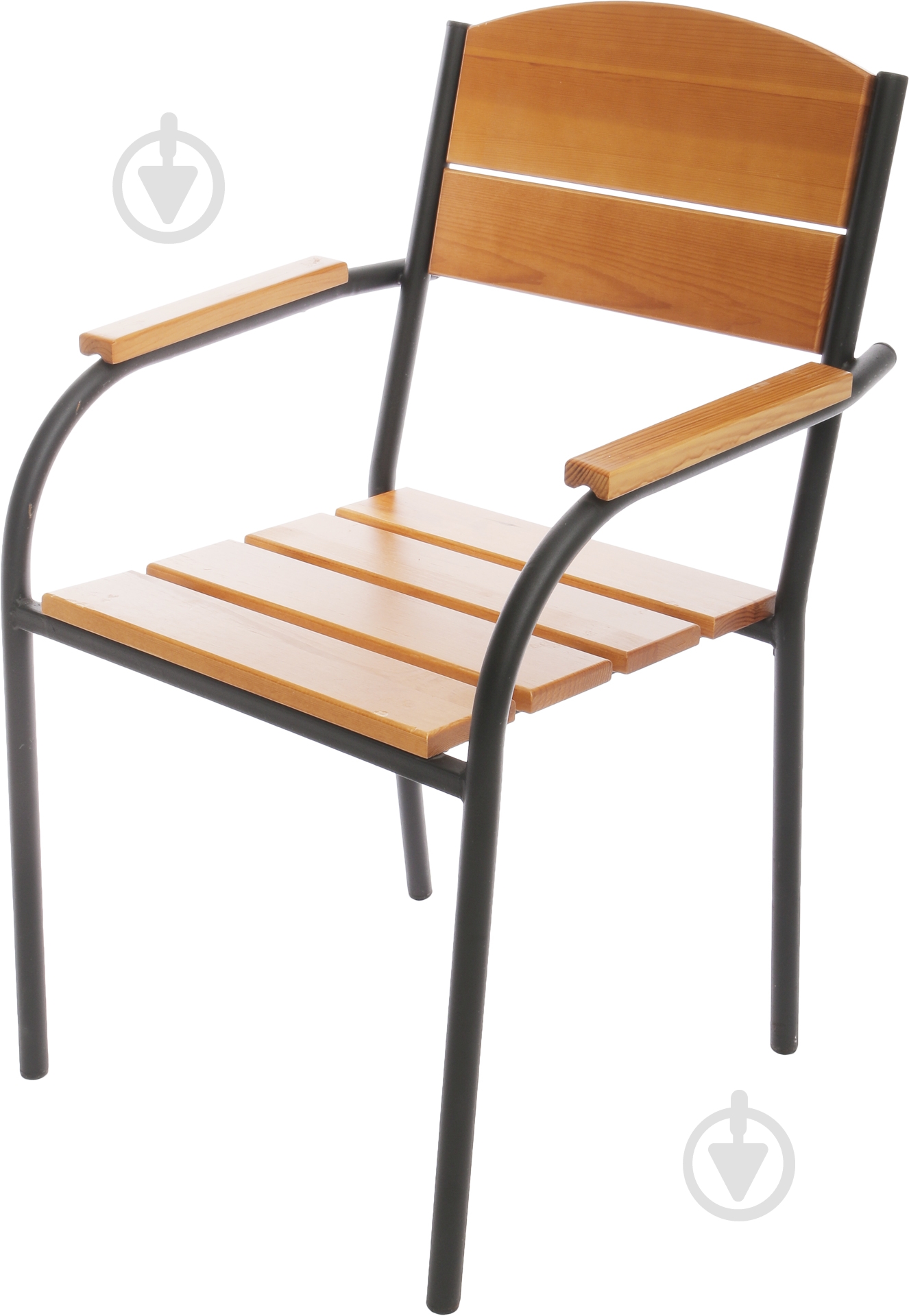 Стул деревянный Злата Прага 87x60x50 см черно-коричневый - фото 2