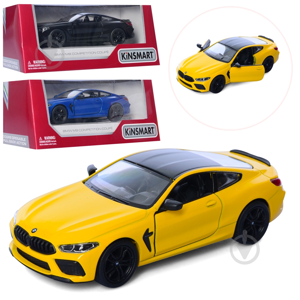 ᐉ Машинка 1:38 BMW M8 Competition Coupe KT5425W • Купить в Киеве