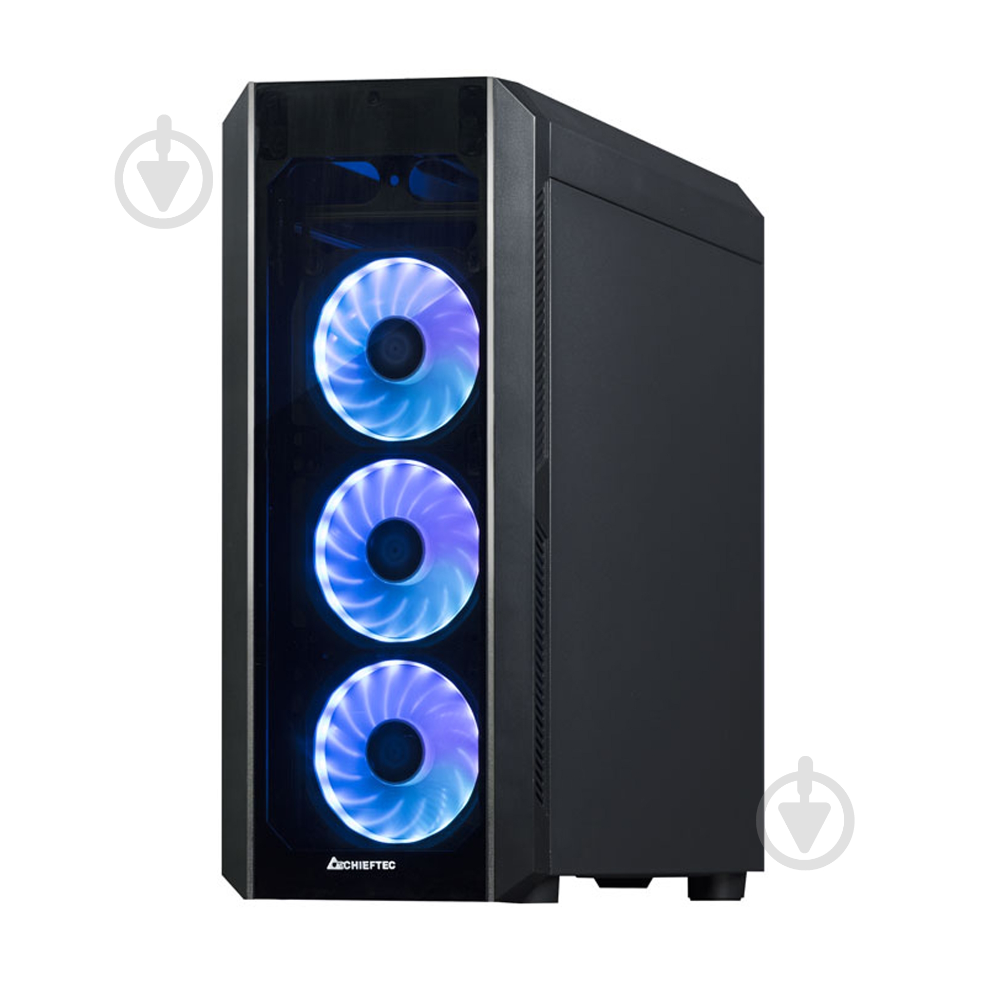 Корпус Chieftec SCORPION III GL-03B-OP ATX, без БЖ, Black - фото 4