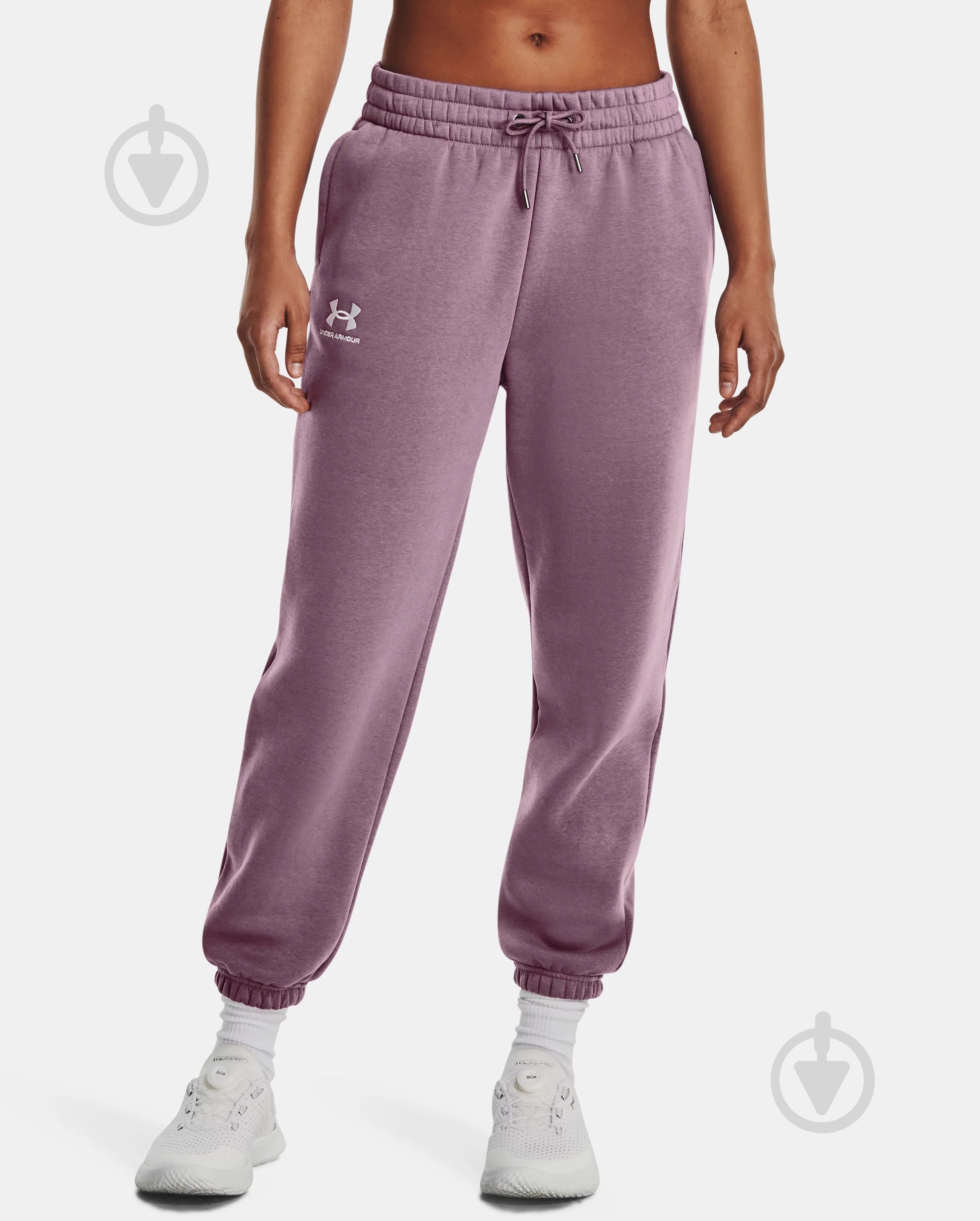 Штани Under Armour ESSENTIAL FLEECE JOGGERS 1373034-500 р. XS бежевий - фото 1