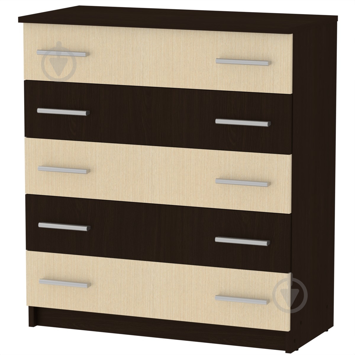 Комод Компанит 5L венге - фото 1