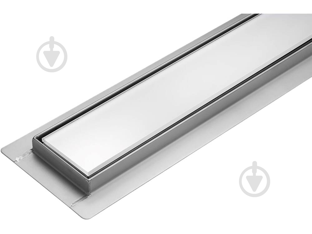 Трап Fala с наржавеющей стали WHITE GLASS 70 см 75382 - фото 4