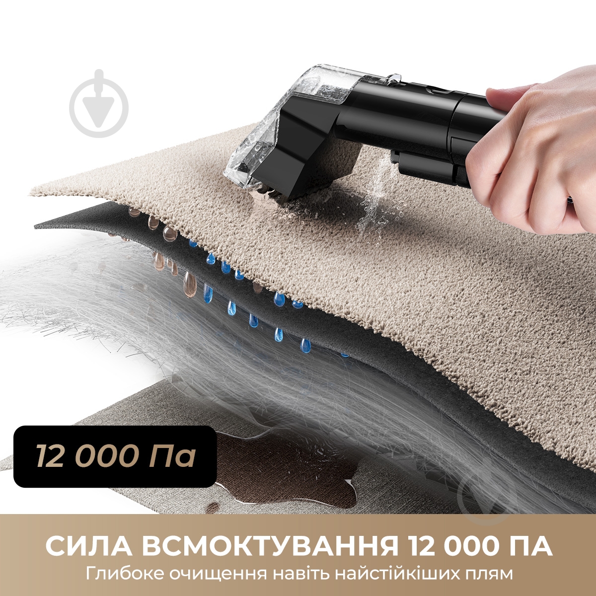 Пилосос миючий DREAME N10 (N10-BL) black - фото 7