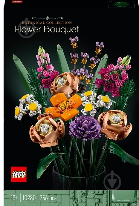 Конструктор LEGO Icons Букет 10280 - фото 1 Конструктор LEGO Icons Букет 10280 - фото 1