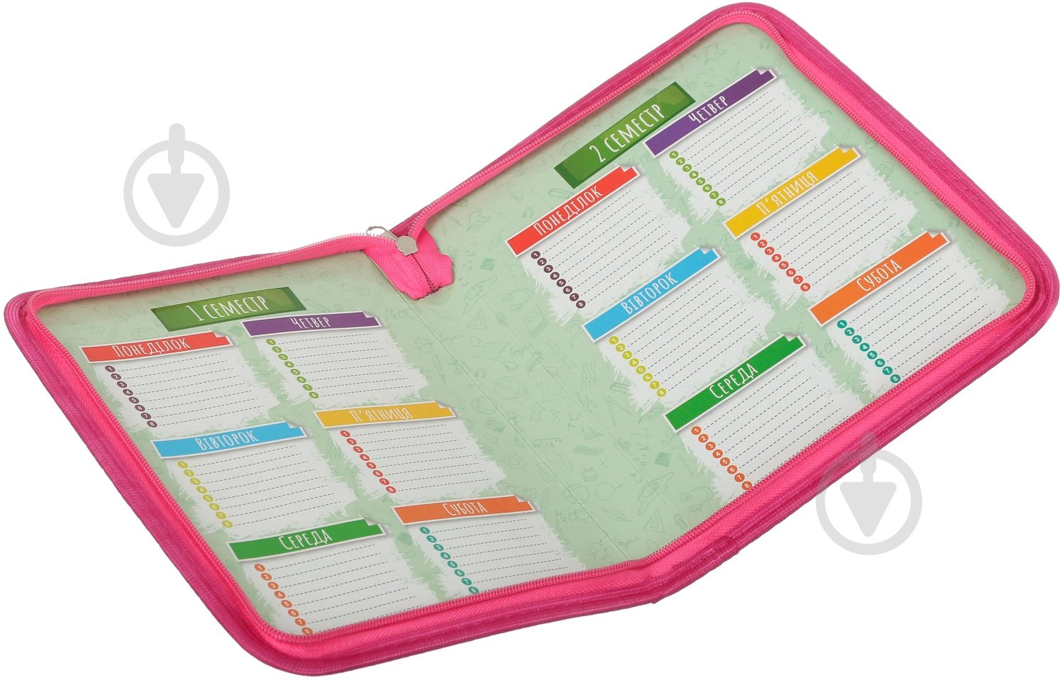 Папка для тетрадей Fox граффити B5 на молнии - фото 5