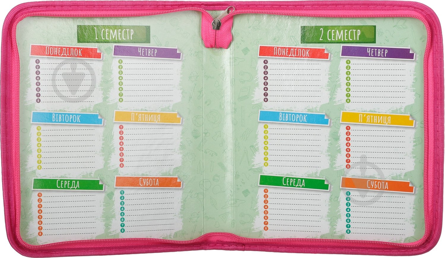 Папка для тетрадей Fox граффити B5 на молнии - фото 4