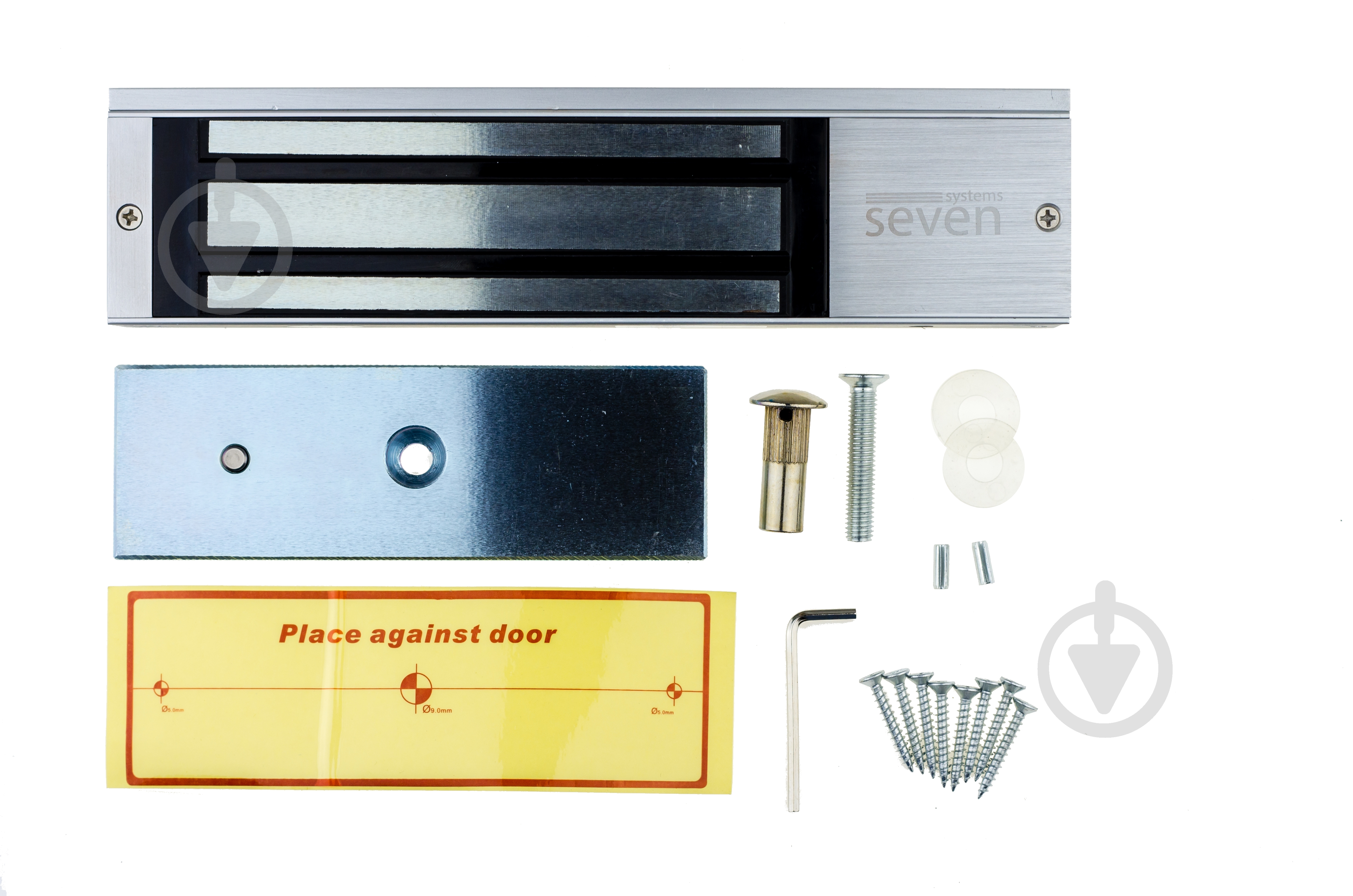 Замок электромагнитный SEVEN Systems 350 кг ML-7724 - фото 2 Замок электромагнитный SEVEN Systems 350 кг ML-7724 - фото 2