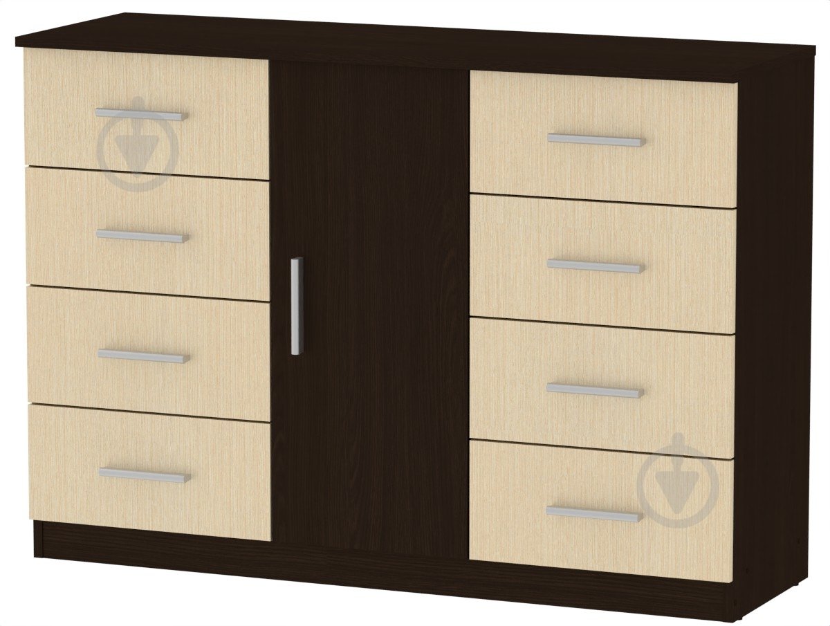 Комод Компаніт 8+1 венге - фото 1