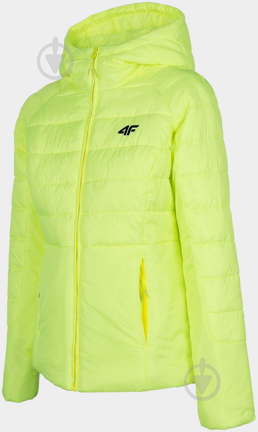 Куртка женская демисезонная 4F WOJACKET KUDP017 H4Z22-KUDP017-72N р.XL салатовая - фото 2 Куртка женская демисезонная 4F WOJACKET KUDP017 H4Z22-KUDP017-72N р.XL салатовая - фото 2