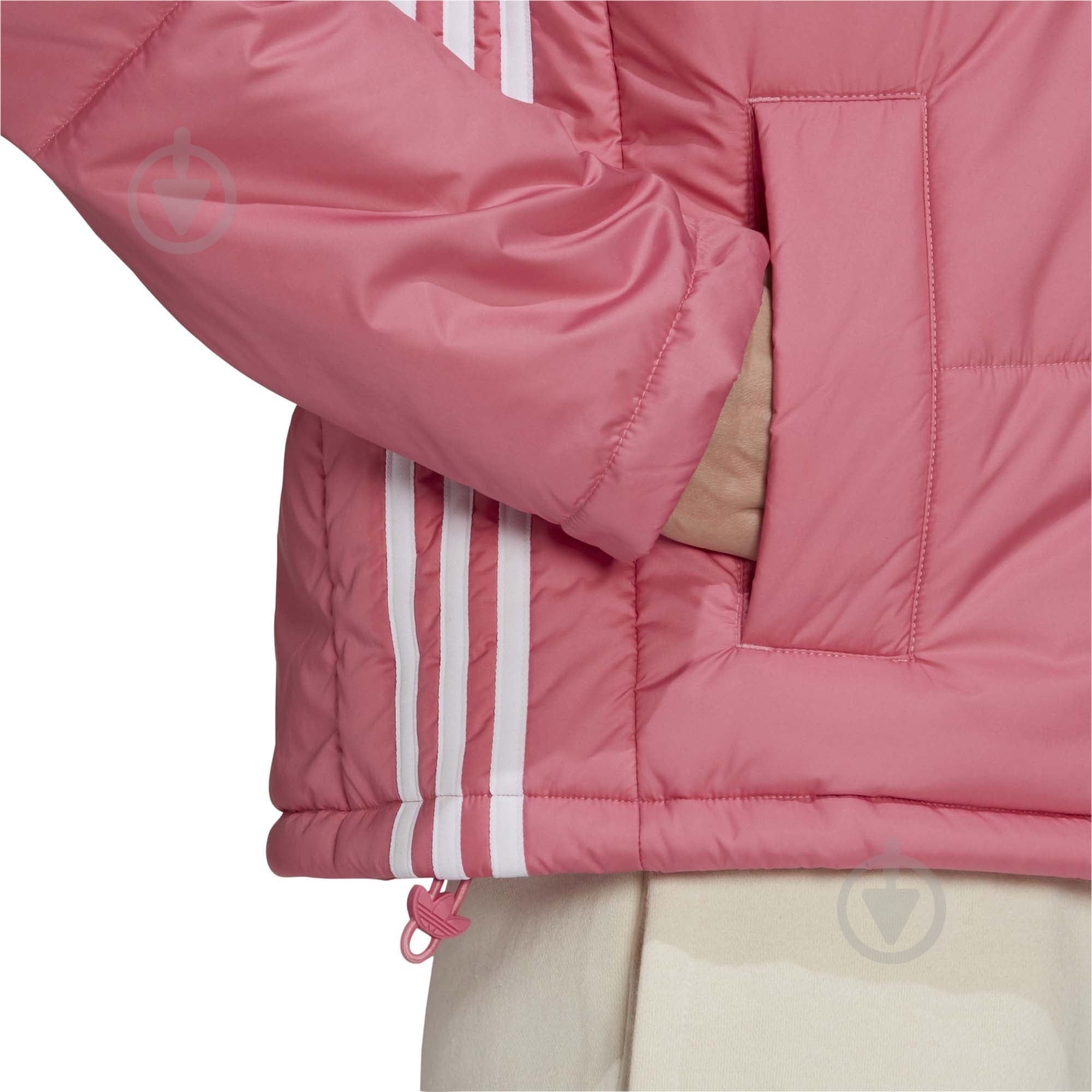 Куртка Adidas SHORT PUFFER H20213 р.M розовая - фото 8