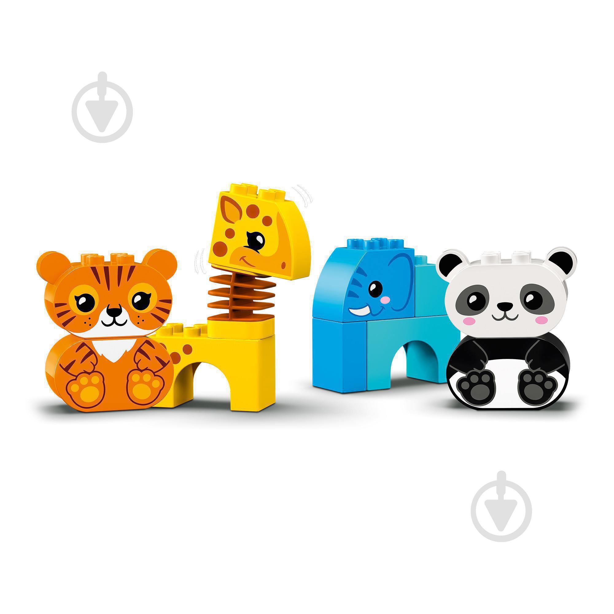 Конструктор LEGO DUPLO Потяг із тваринами 10955 - фото 10 Конструктор LEGO DUPLO Потяг із тваринами 10955 - фото 10
