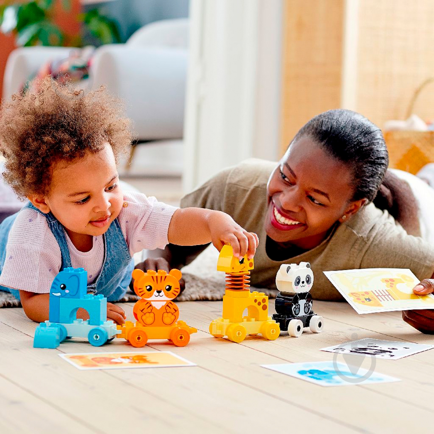 Конструктор LEGO DUPLO Потяг із тваринами 10955 - фото 3 Конструктор LEGO DUPLO Потяг із тваринами 10955 - фото 3