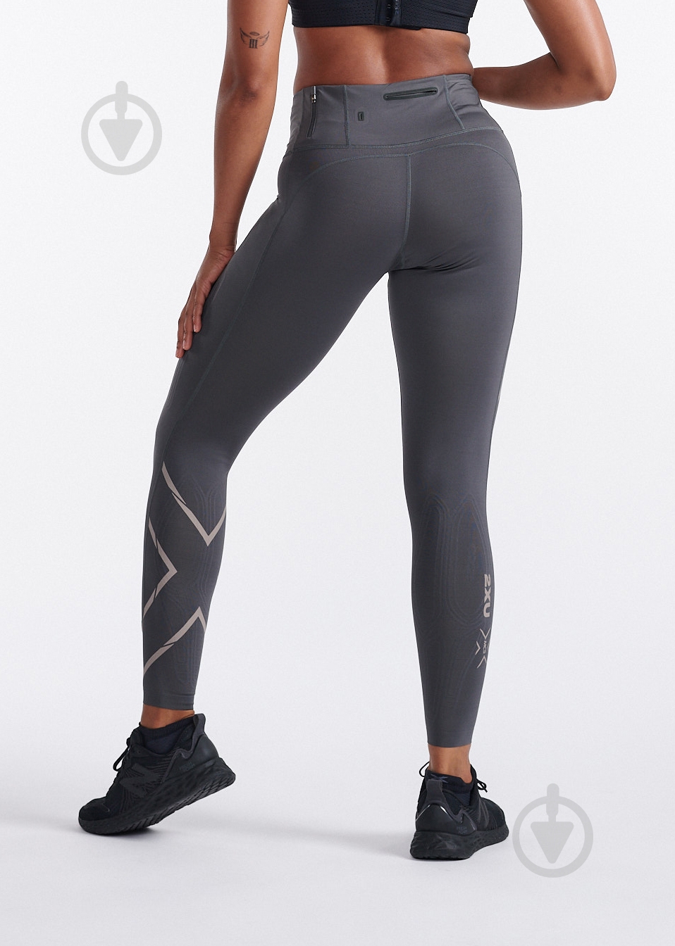 Тайтси 2XU Light Speed Mid-Rise CompTight WA6523b_JUP/CNF р.XS сірий - фото 2