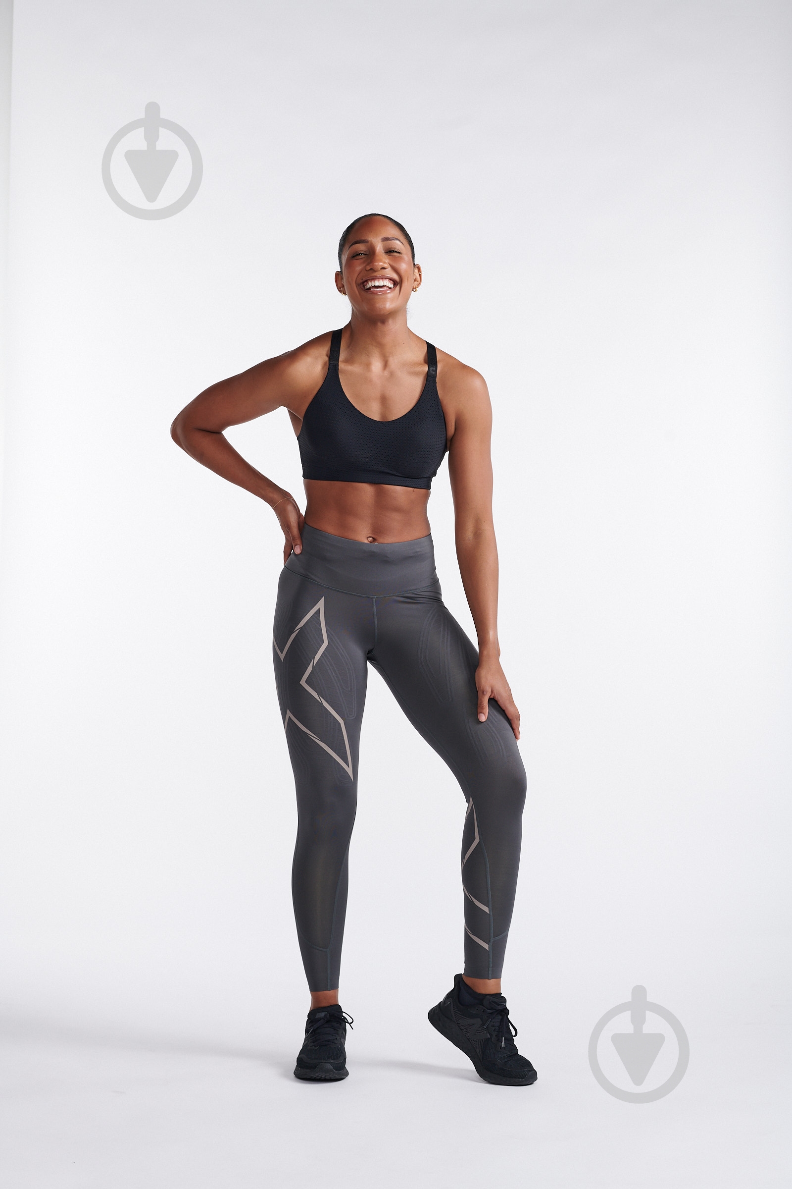 Тайтси 2XU Light Speed Mid-Rise CompTight WA6523b_JUP/CNF р.XS сірий - фото 3