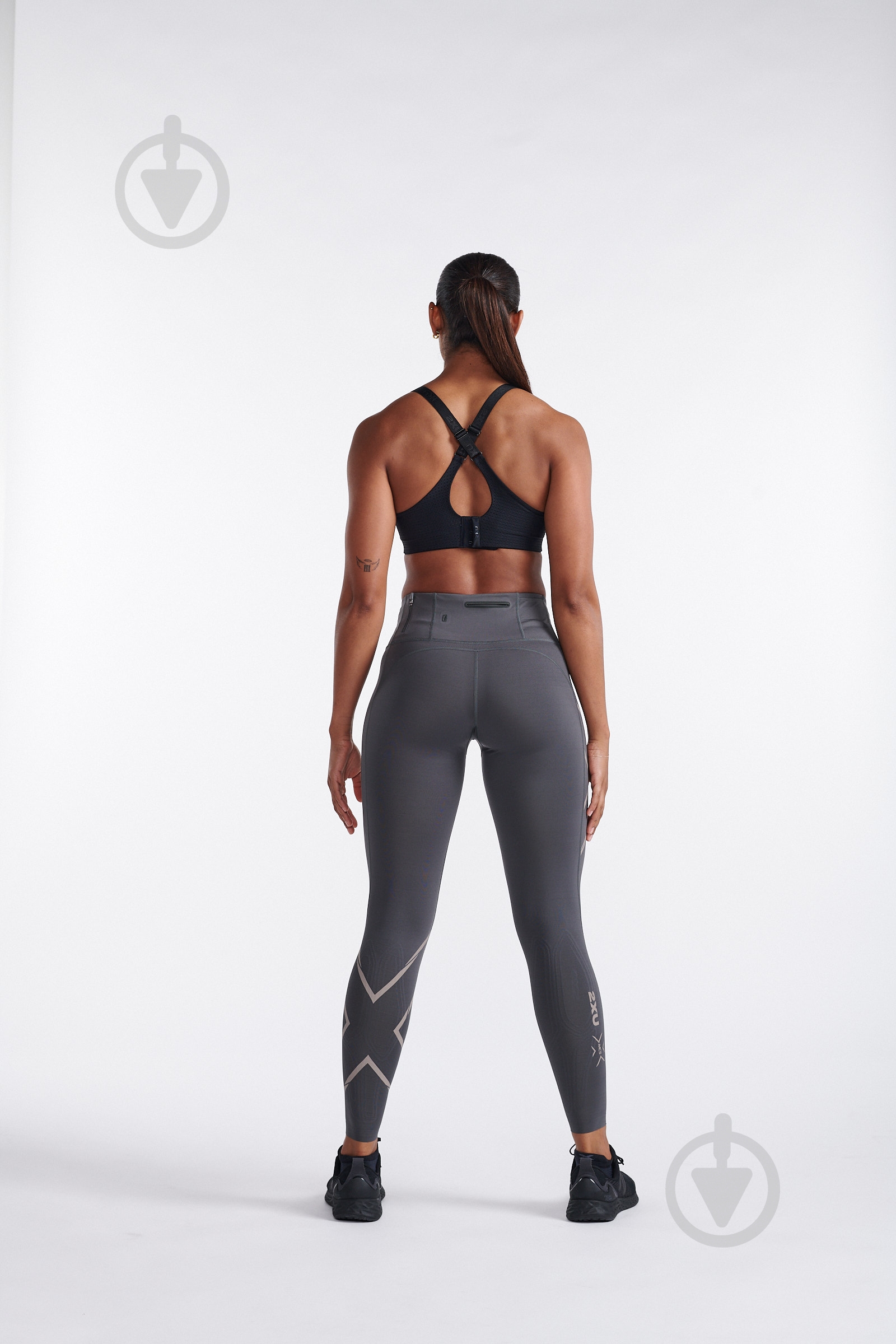 Тайтси 2XU Light Speed Mid-Rise CompTight WA6523b_JUP/CNF р.XS сірий - фото 4