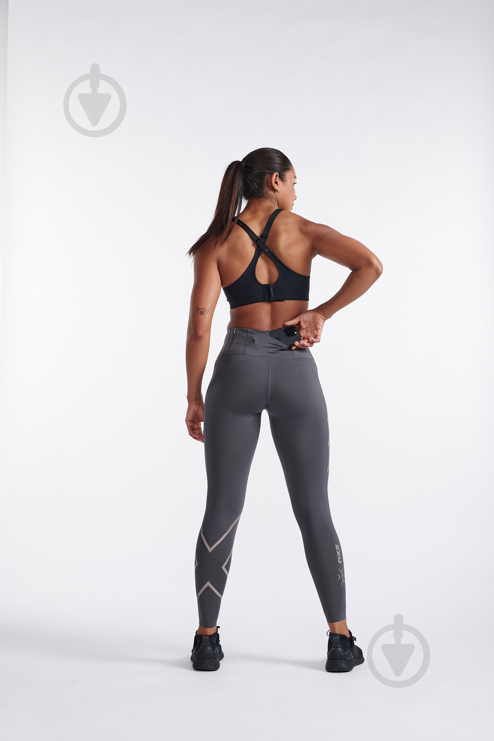 Тайтси 2XU Light Speed Mid-Rise CompTight WA6523b_JUP/CNF р.XS сірий - фото 7