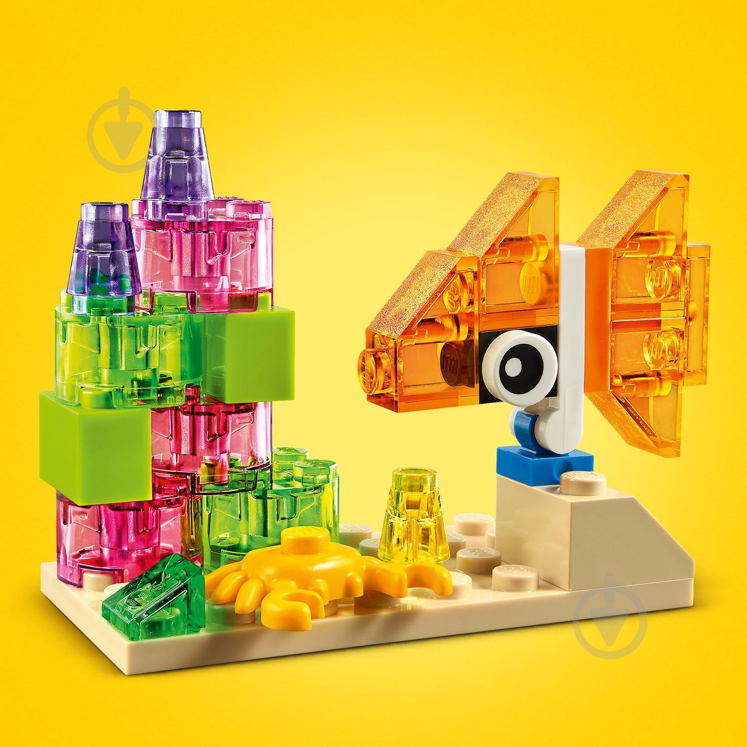 Конструктор LEGO Classic Прозорі кубики для творчості 11013 - фото 7