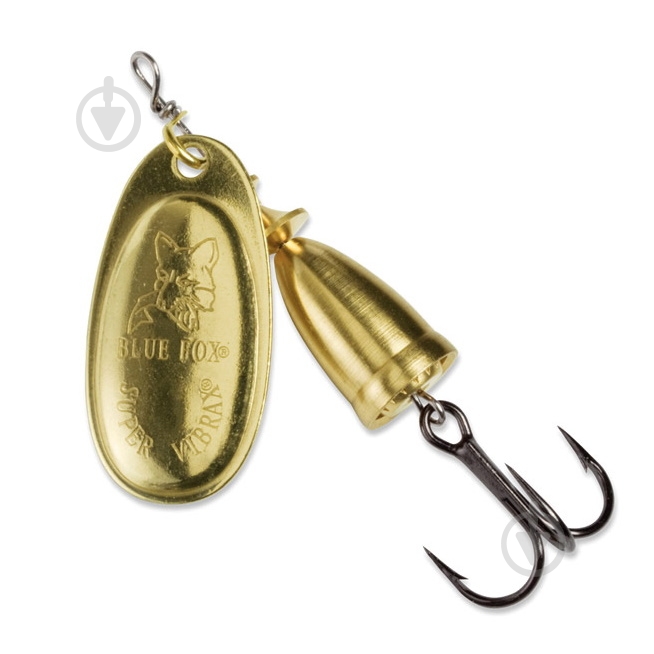 Блесна Blue Fox BF 1 C VIBRAX ORIGINAL, 5см 4 г gold - фото 1