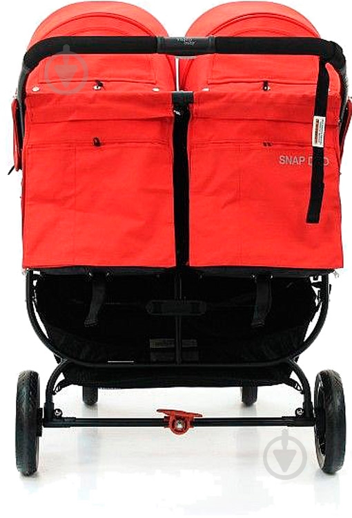 Коляска для двойни Valco Baby Snap Duo Fire Red - фото 3