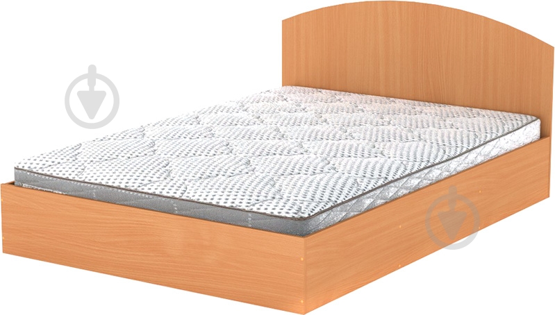 Кровать Компанит 140 140x200 см бук - фото 1