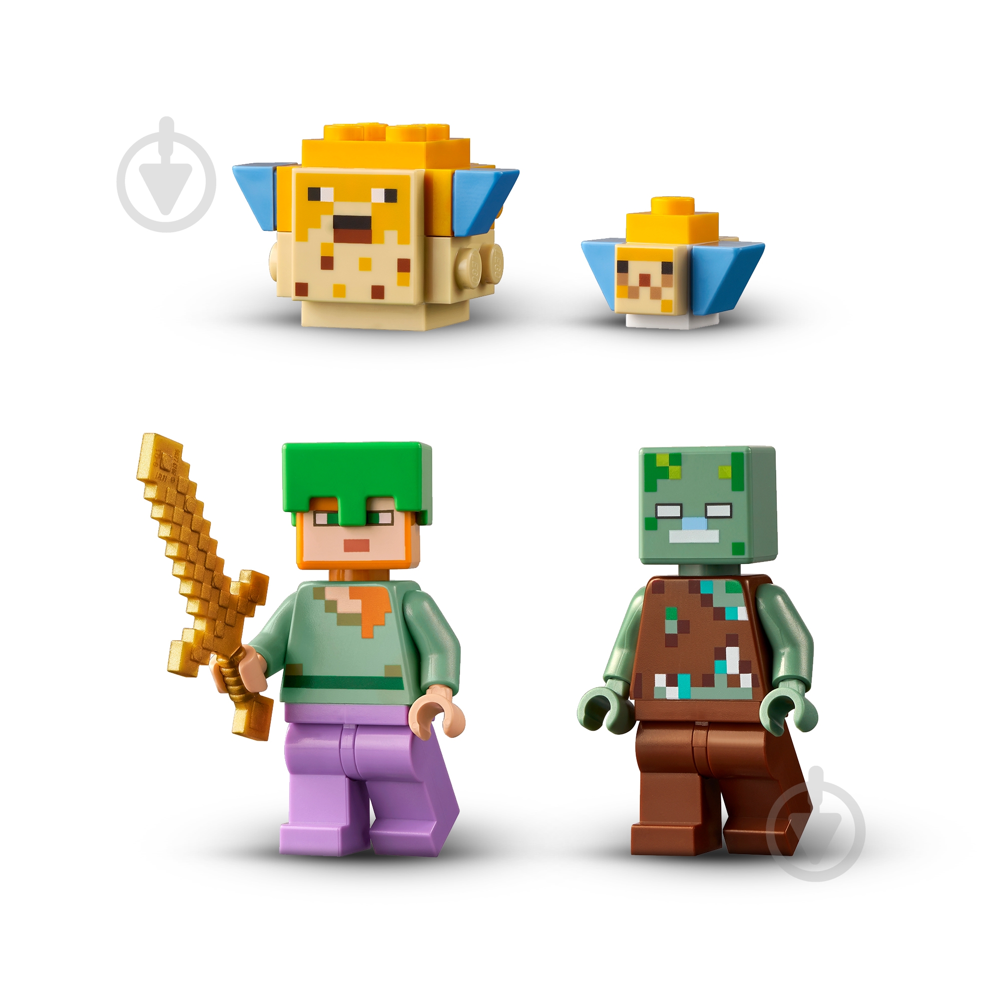 Конструктор LEGO Minecraft Коралловый риф 21164 - фото 6