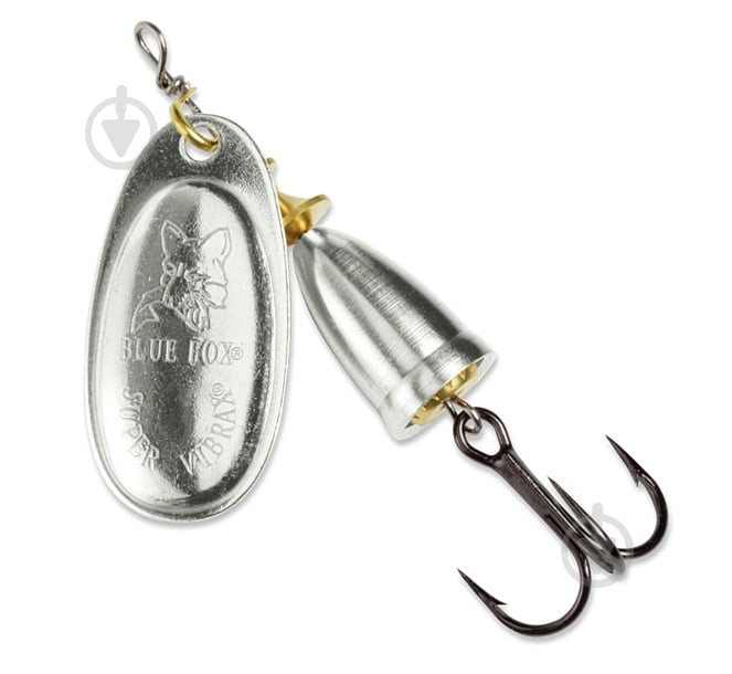 Блесна Blue Fox BF 1 S VIBRAX ORIGINAL, 5см 4 г silver - фото 1