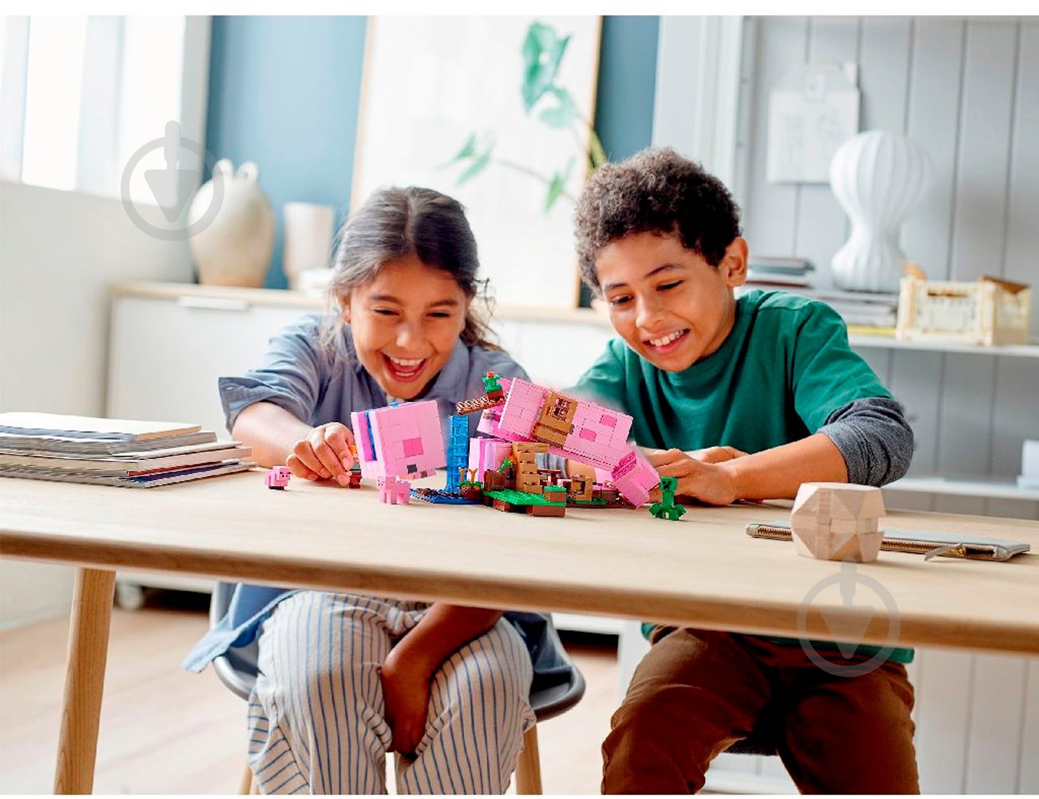 Конструктор LEGO Minecraft Дом-свинья 21170 - фото 15 Конструктор LEGO Minecraft Дом-свинья 21170 - фото 15