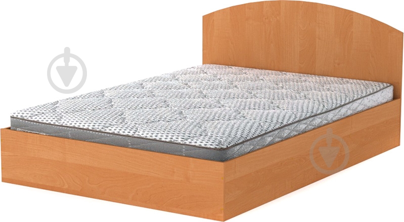 Кровать Компанит 140 140x200 см ольха - фото 1