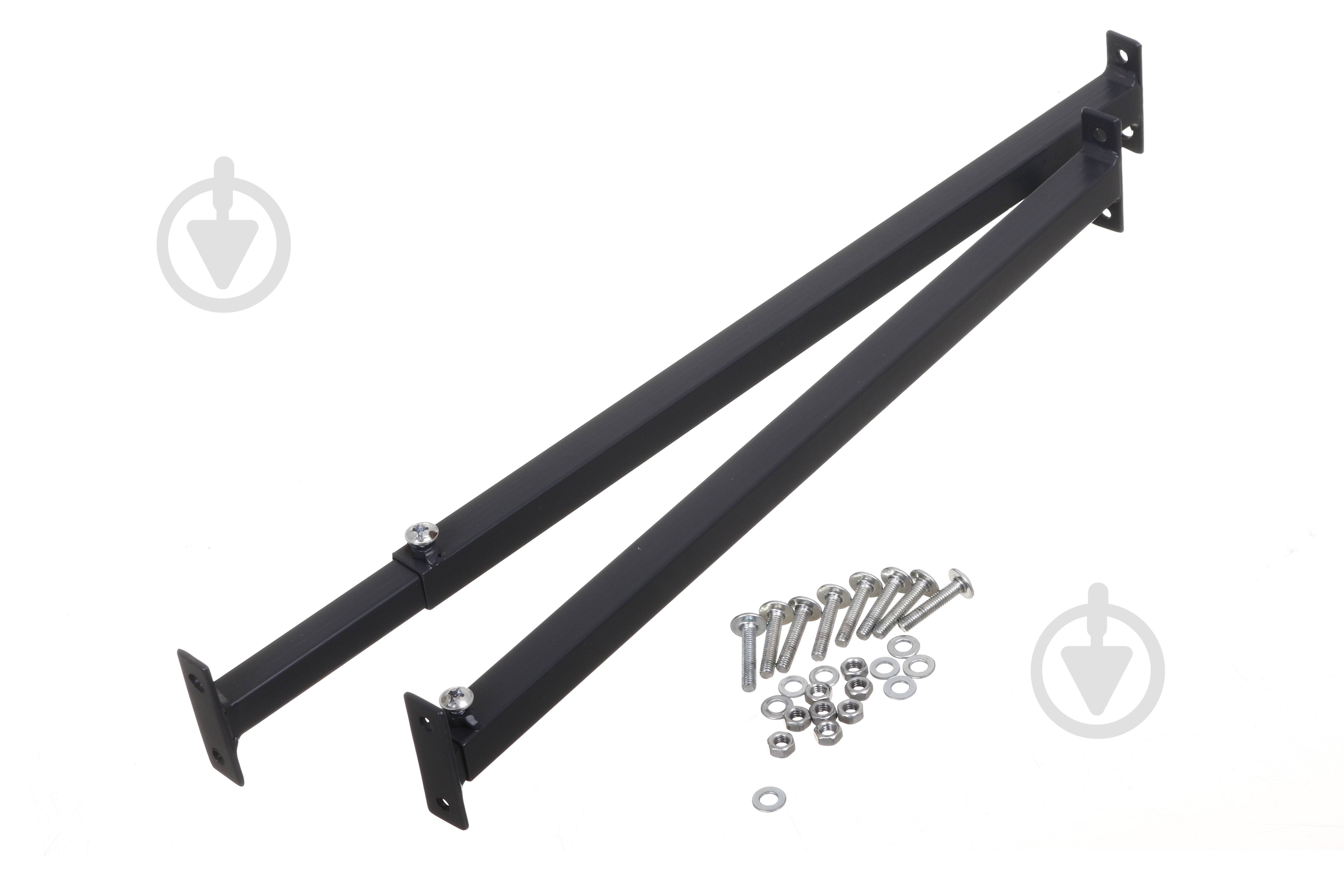 Стойка под сетки универсальная h-1700 мм (графит) серый - фото 3 Стойка под сетки универсальная h-1700 мм (графит) серый - фото 3