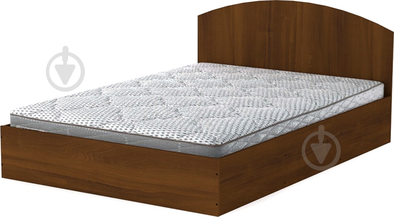 Кровать Компанит 140 140x200 см орех экко - фото 1