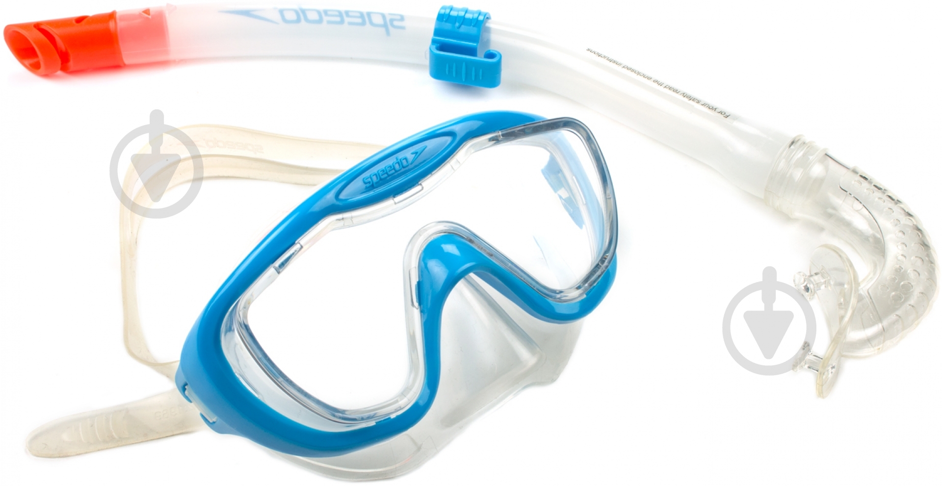 Набор для дайвинга Speedo 8-036310309 8-036310309 р.OS голубой - фото 2 Набор для дайвинга Speedo 8-036310309 8-036310309 р.OS голубой - фото 2