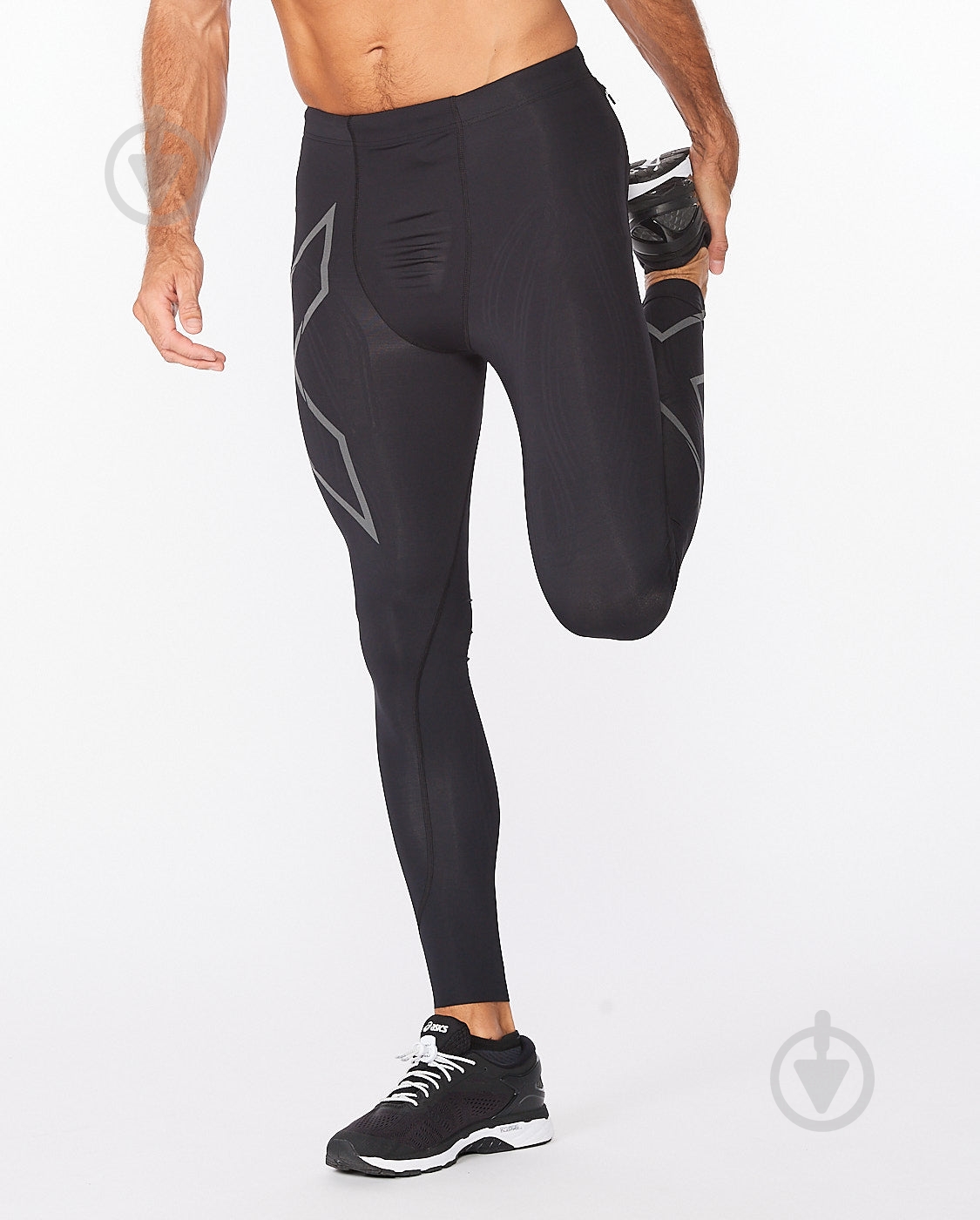 Тайтси 2XU Light Speed Compression Tights MA5305b_BLK/BRF р.2XL чорний - фото 2
